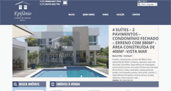 Desktop Screenshot of epifanioimoveis.com.br